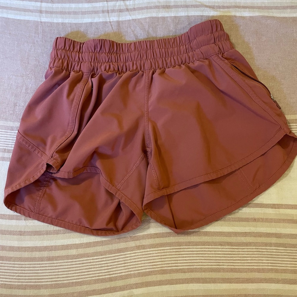 Lululemon Athletica pink shorts